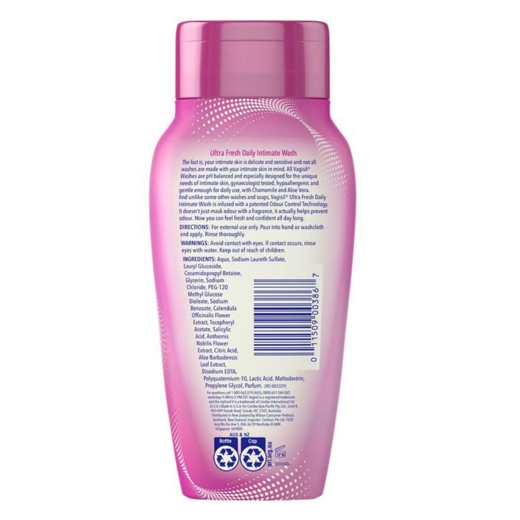 デリケートゾーン デオドラント ソープ ヴァギジル Vagisil Intimate Wash Ultra Fresh 240ml 保湿 臭い におい 匂い ケア 黒ずみ 泡 かゆい 乾燥 スキンケア カンジダ 敏感肌 低刺激 PH 生理 おりもの 石けん 洗浄 ボディーソープ せっけん ジャムウ アレルギー