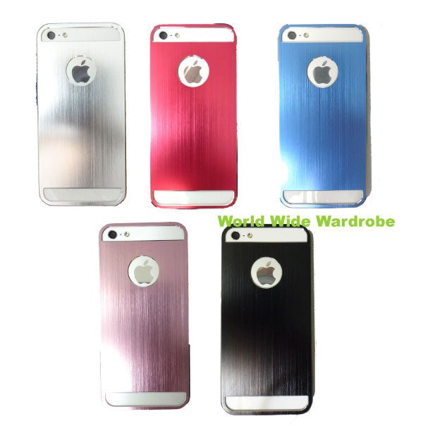 クーポン シンプル&スタイリッシュアルミ製アップルiPhone5スキンカバーケース