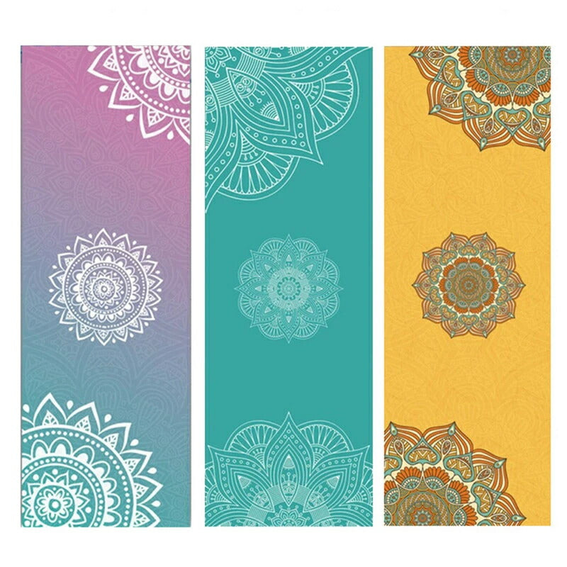 クーポン 有 送料無料(代引き不可)吸汗抗菌速乾 ヨガマットラグ タオルYOGATOWELホットヨガジムフィットネス通いに超便利(^^♪滑りにくい ギフト 人気