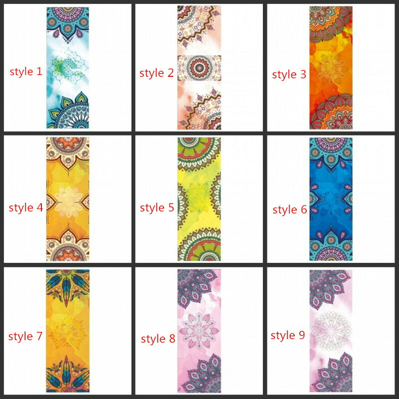 クーポン 有 送料無料(代引き不可)吸汗抗菌速乾 ヨガマットラグ タオルYOGATOWELホットヨガジムフィットネス通いに超便利(^^♪滑りにくい ギフト 人気